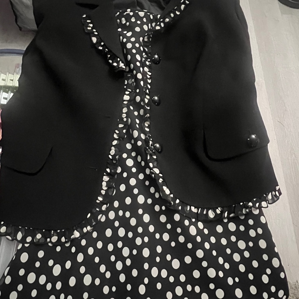 Women’s dress blazer and skirt